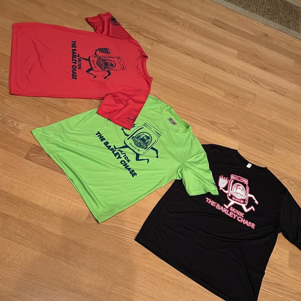Performance wear/Activewear 5k/10k ~ NEW ~ Bundle/3 shirts - BREWERY - med